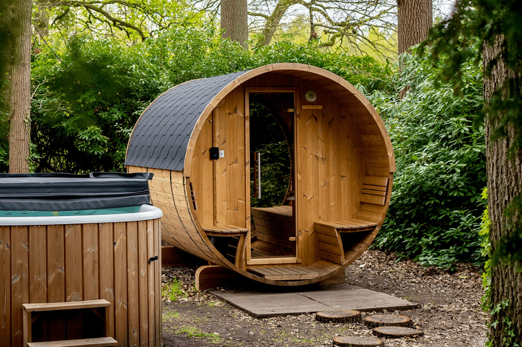 Tønsauna 250 | Ideal compact barrel sauna | Welvaere